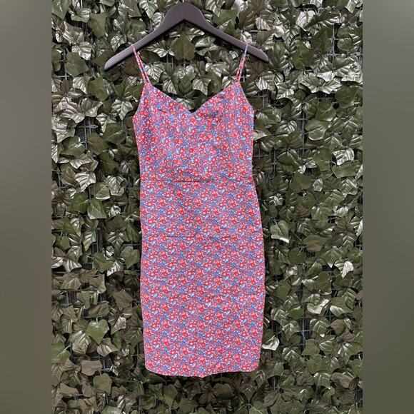 J.Crew Liberty of London Ditsy Floral Print Sleeveless Dress - Picture 1 of 2